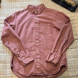 Bonobos Burgundy Casual Button-Down Shirt